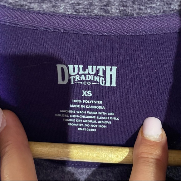 Duluth Trading Company Women's Frost Lake Fleece Full Zip Jacket XS - Picture 3 of 5